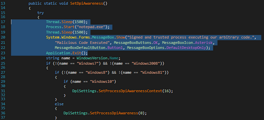 Adding Code to Target Dependency
